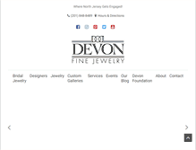 Tablet Screenshot of devongolf.ca